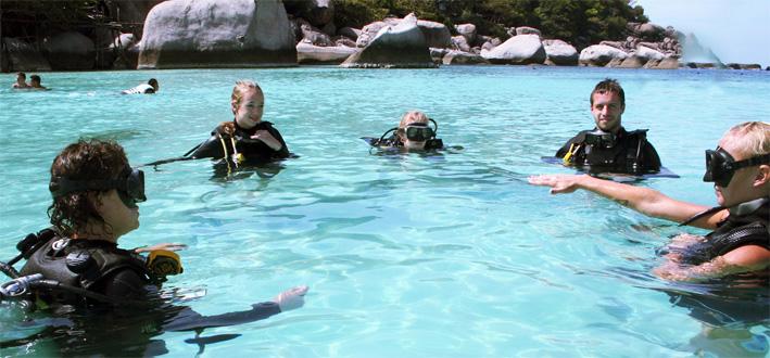 openwater sukeltaja kohtaodivers thaimaa sukelluskurssi suomeksi thailand koh tao